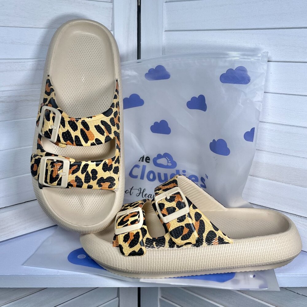 Official Cloudies Leopard sandals